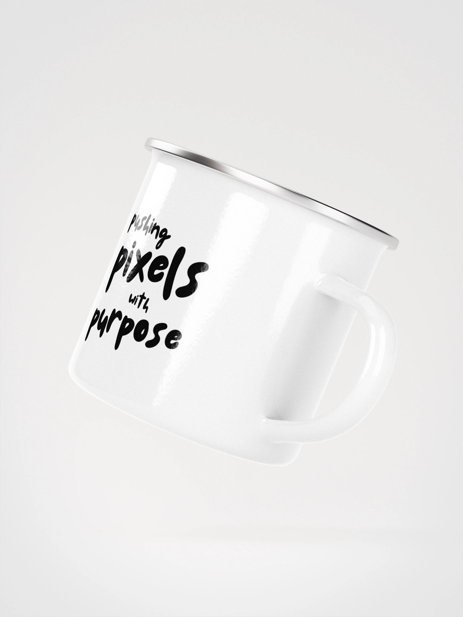 Taza "Pushing pixels with purpose" - Blanca product image (3)