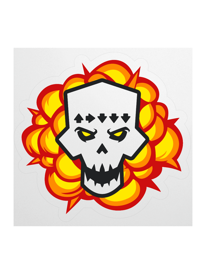 Hell Blast Logo Sticker product image (1)