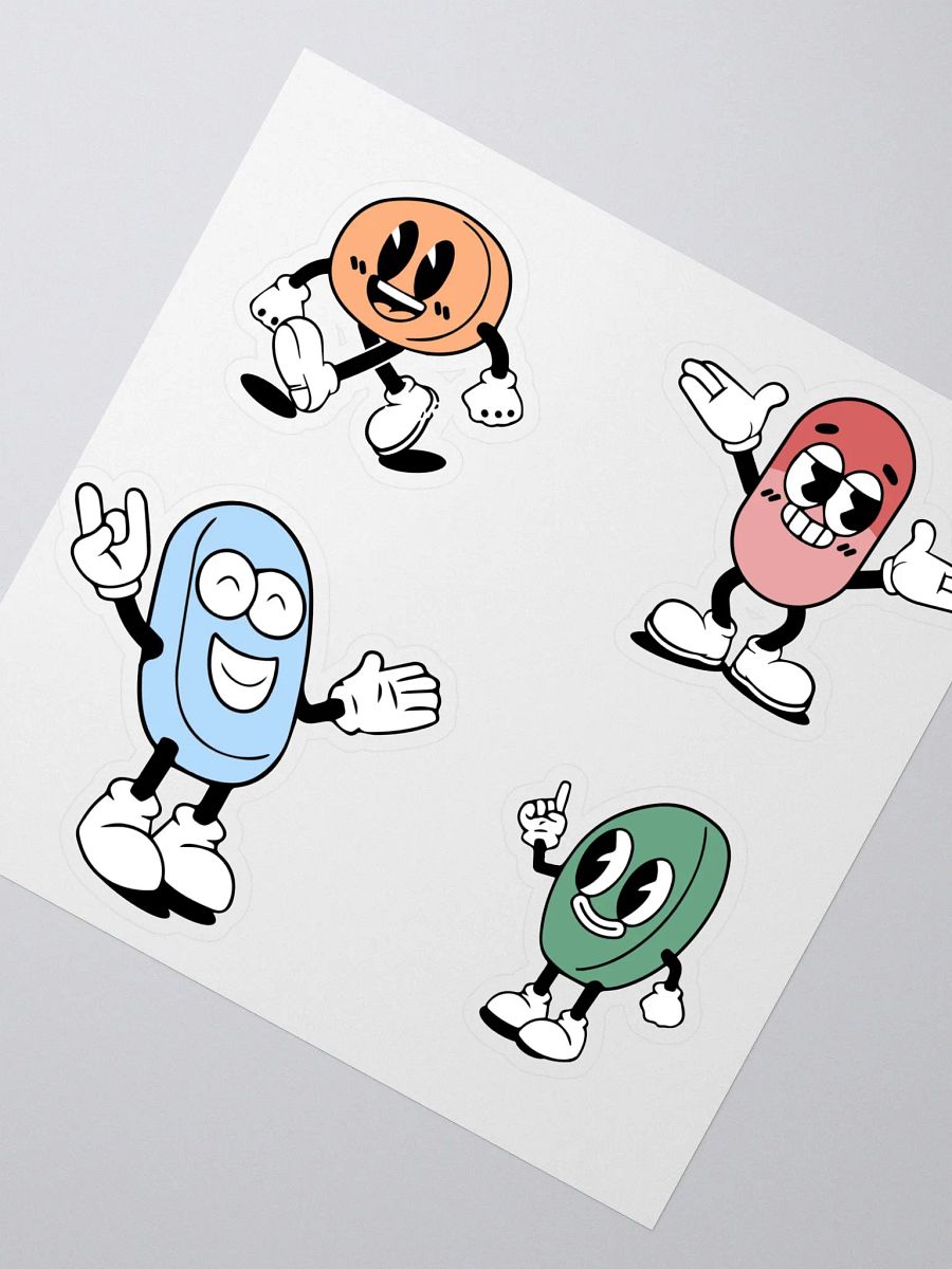 Pillbois Sticker Sheet product image (1)