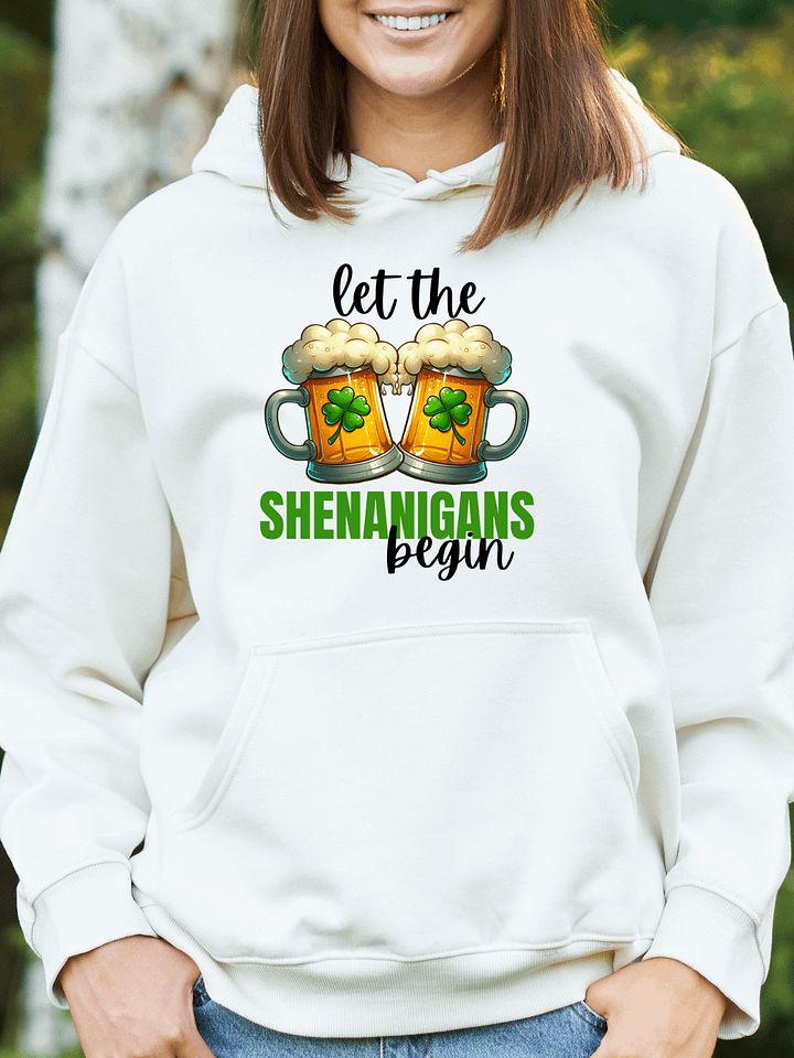 Let the Shenanigans Begin Hoodie product image (1)