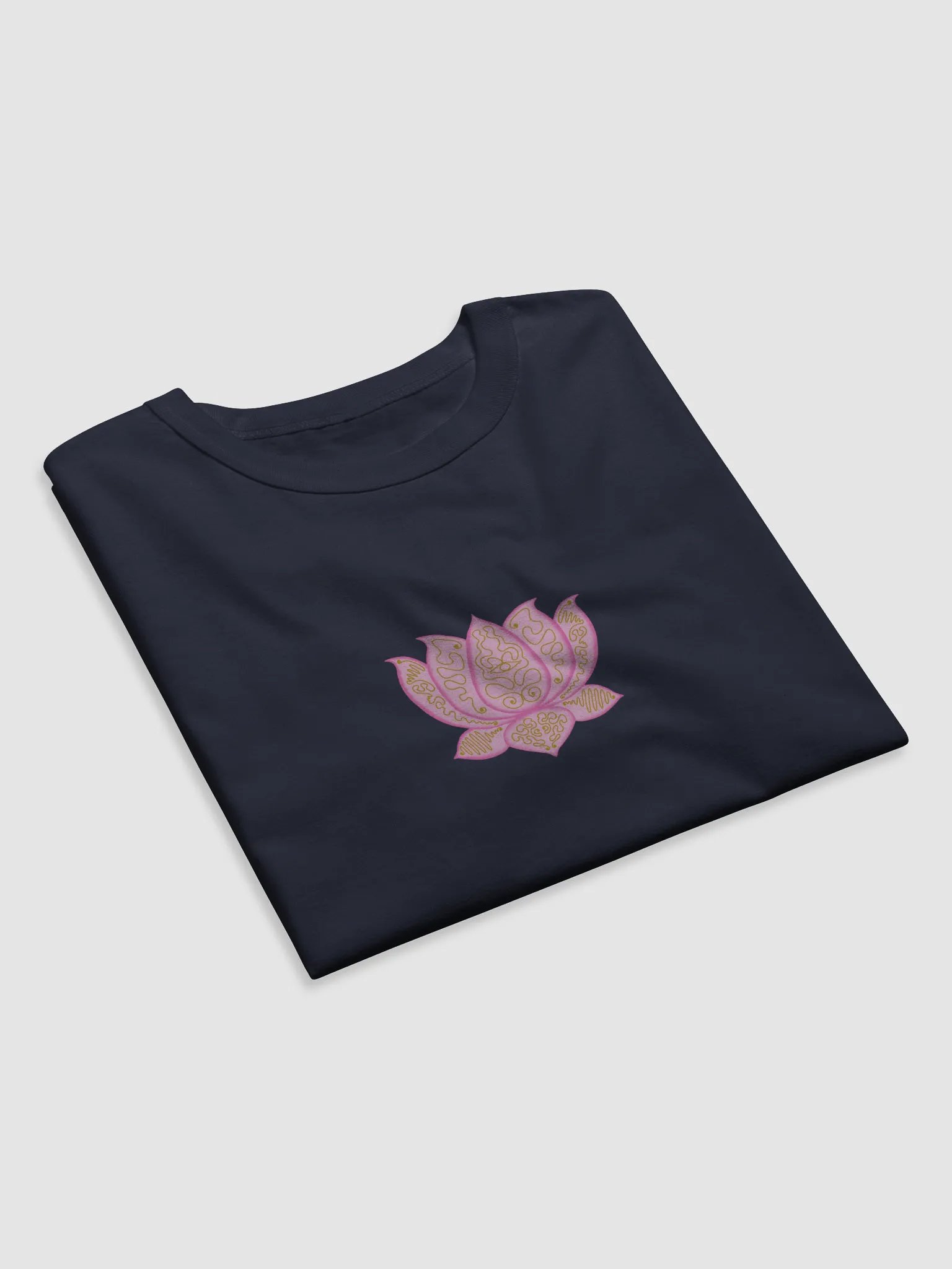 Golden Lotus Relaxed-Fit T-Shirt product image (5)