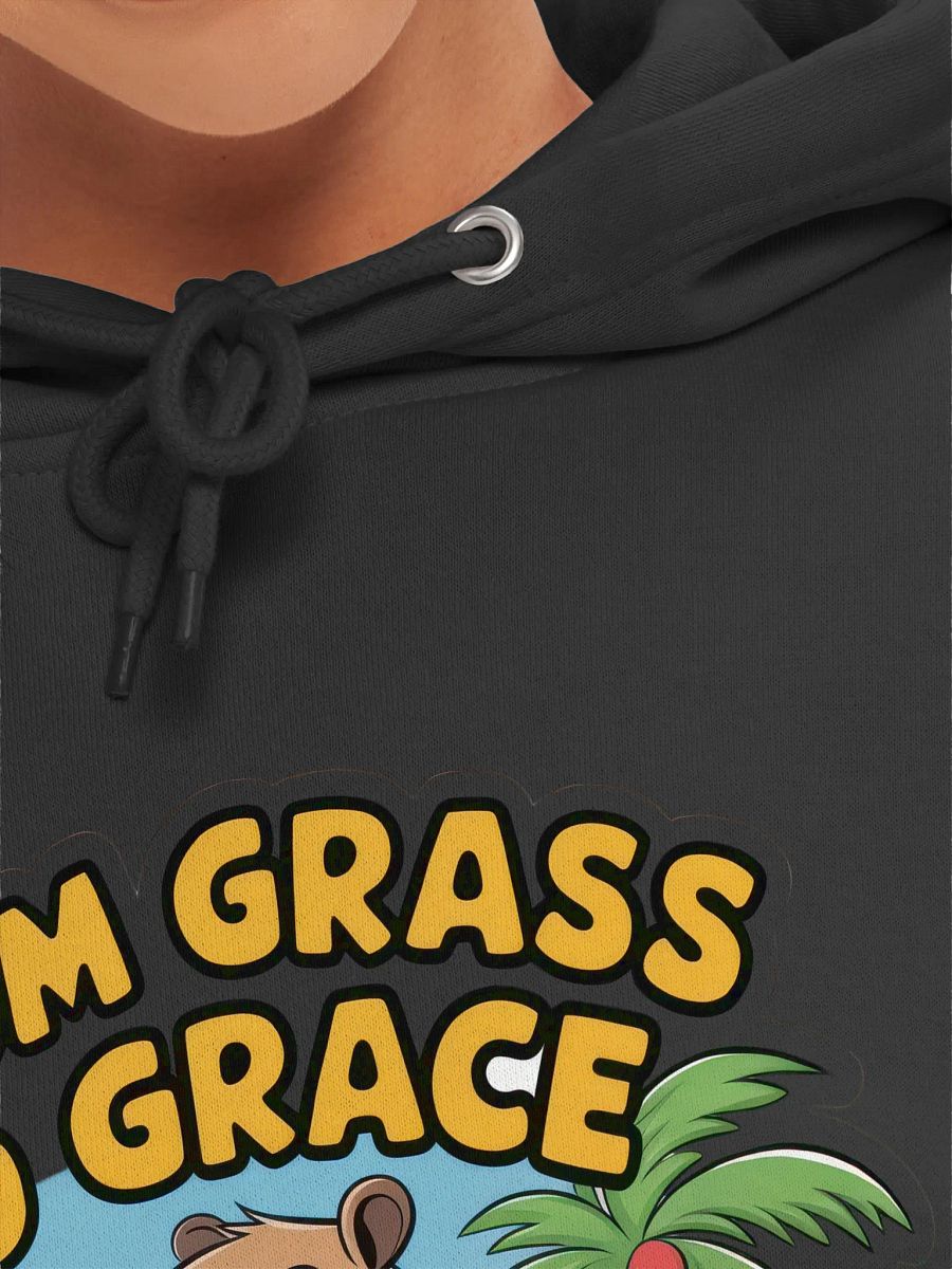 From grass to grace Capybara Paradise Hoodie product image (7)