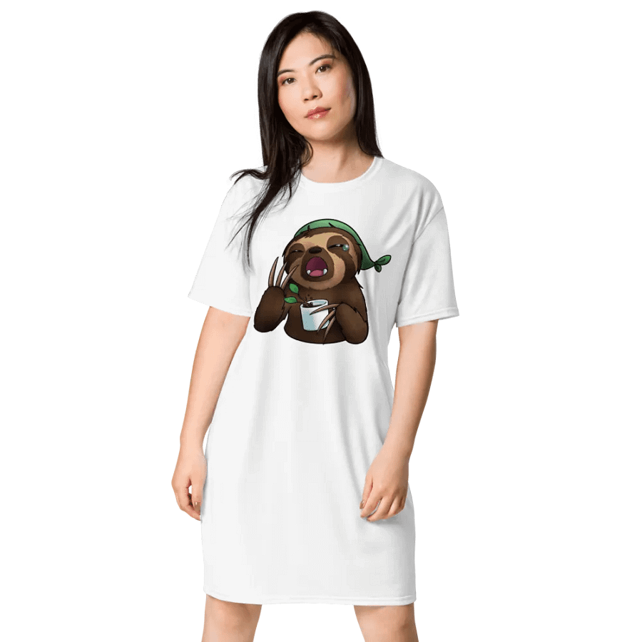 Snoozy Sloth All-Over Dress product image (1)