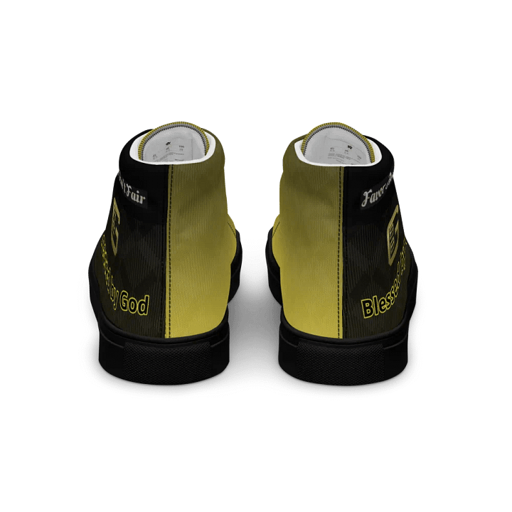 BBG Black and Gold High Tops - Black Soles product image (2)