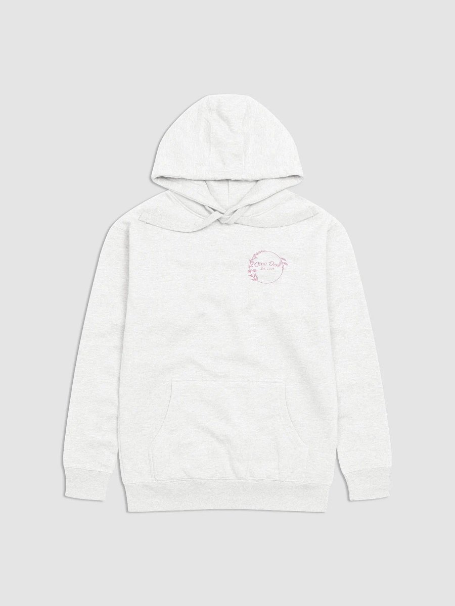White and Pink Dino Den Hoodie product image (1)