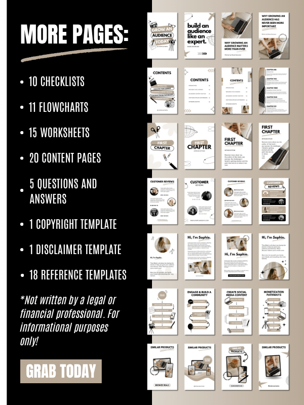 MRR/PLR Business eBook Template in Canva product image (3)