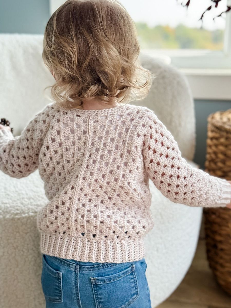 Children's Retro Granny Dress Crochet Pattern product image (5)