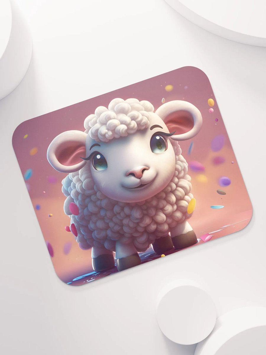 Cute Sheep Mouse Pad product image (7)