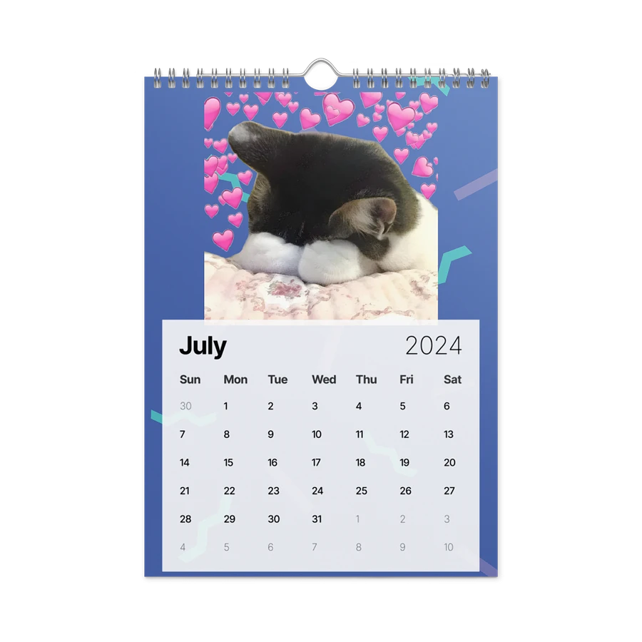 Wall Calendar (2024): Meme Cats product image (10)