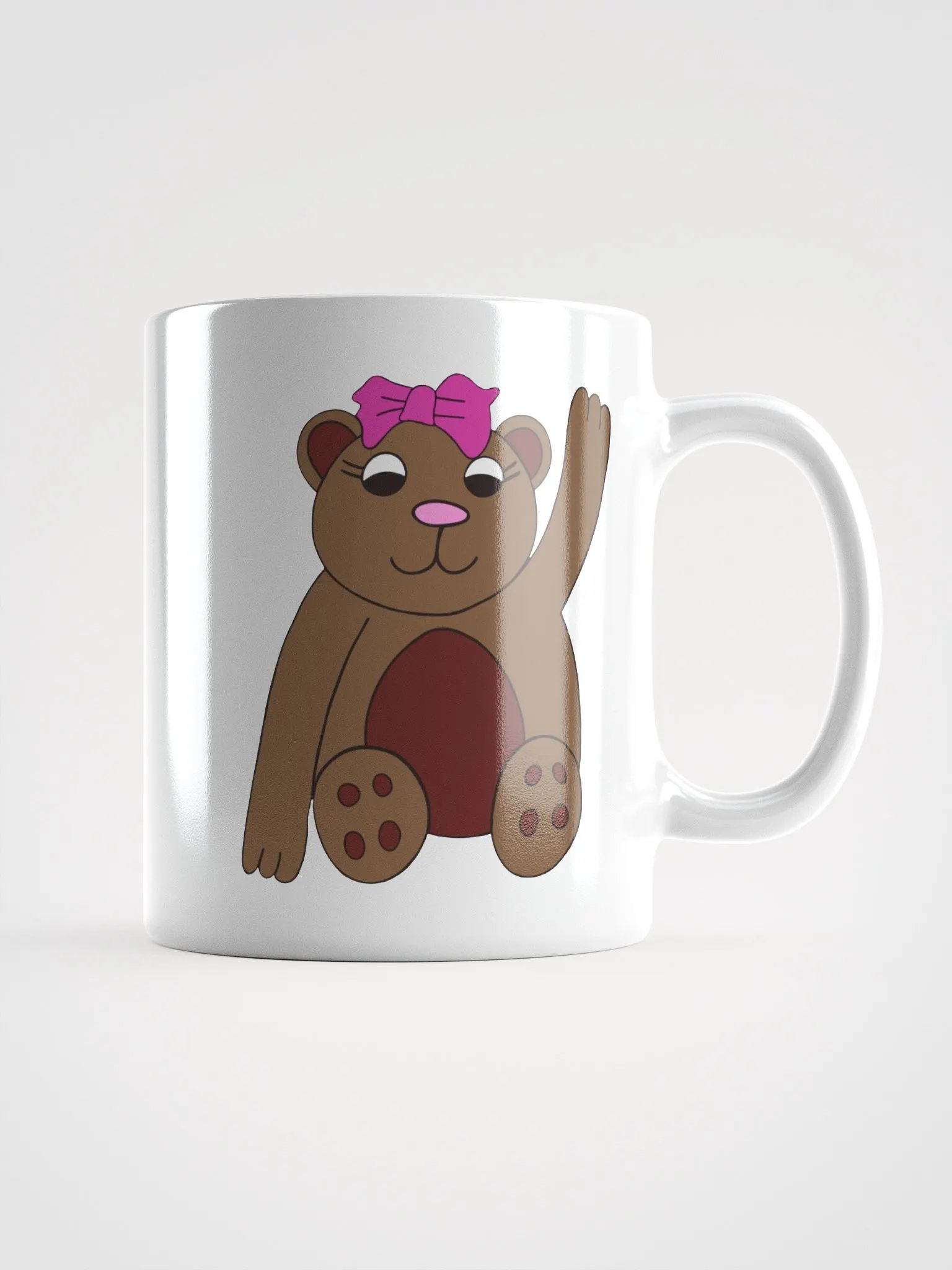 Beary Good Life White Glossy Mug product image (2)