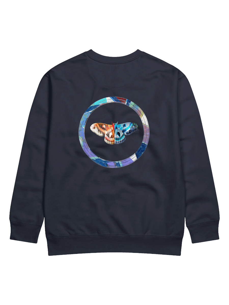 Moth Cotton Heritage Premium Sweatshirt (Back Patch) product image (2)