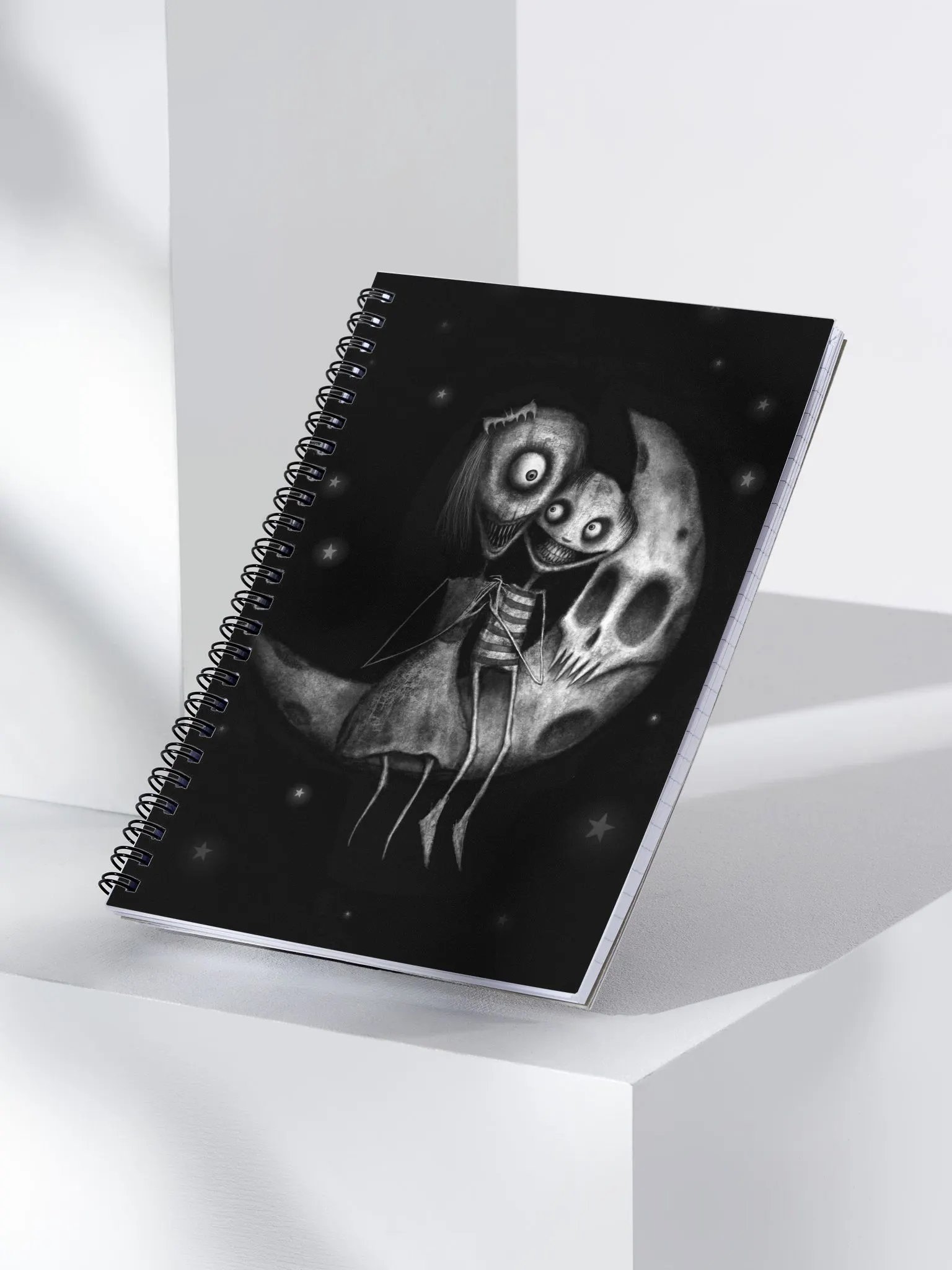 Creepy Moon Notebook product image (4)