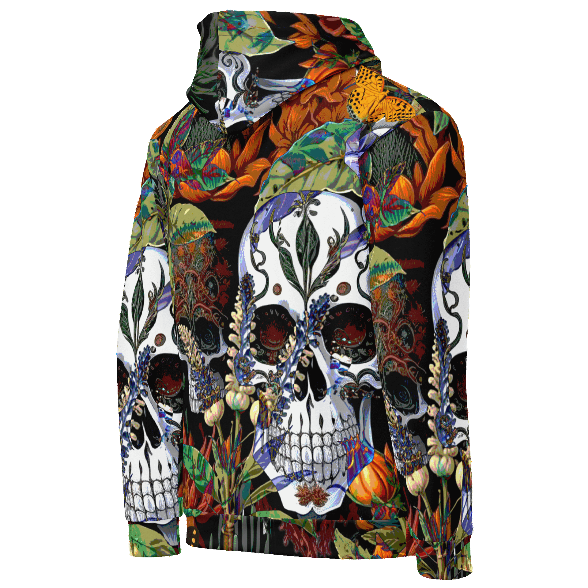 Fiesta de los Ancestros (Festival of the Ancestors) Eco-Friendly Canvas Hoodie product image (5)