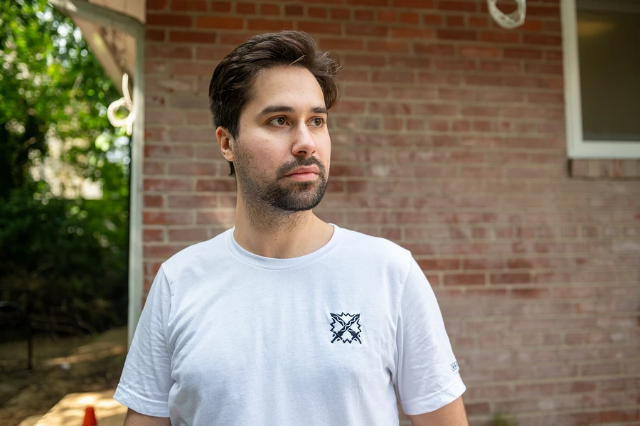 WolfeyVGC World Champ Cursive White Shirt product image (5)