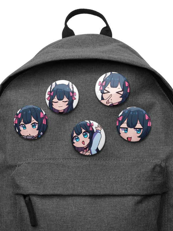 Blue Fox Badges - Pack 5 product image (5)