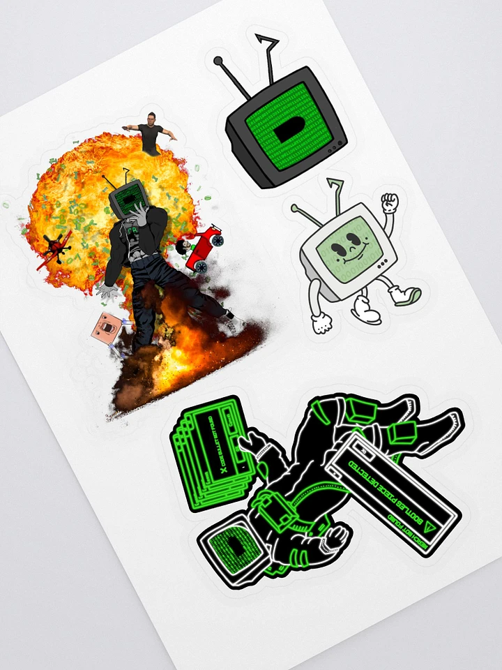 Code Bullet Stickers product image (1)