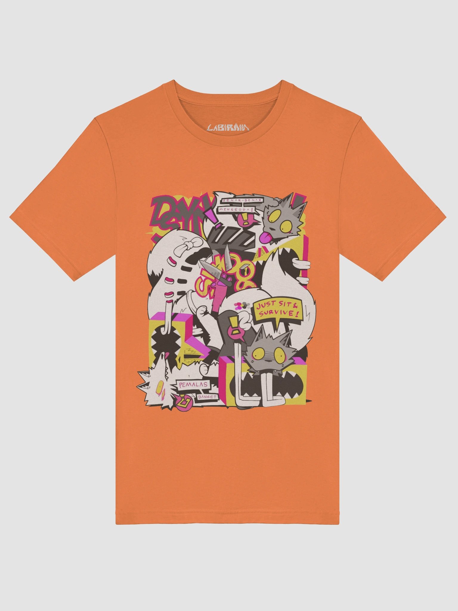 Labirhin | "Just Sit and Survive" Shirt (Print) product image (53)