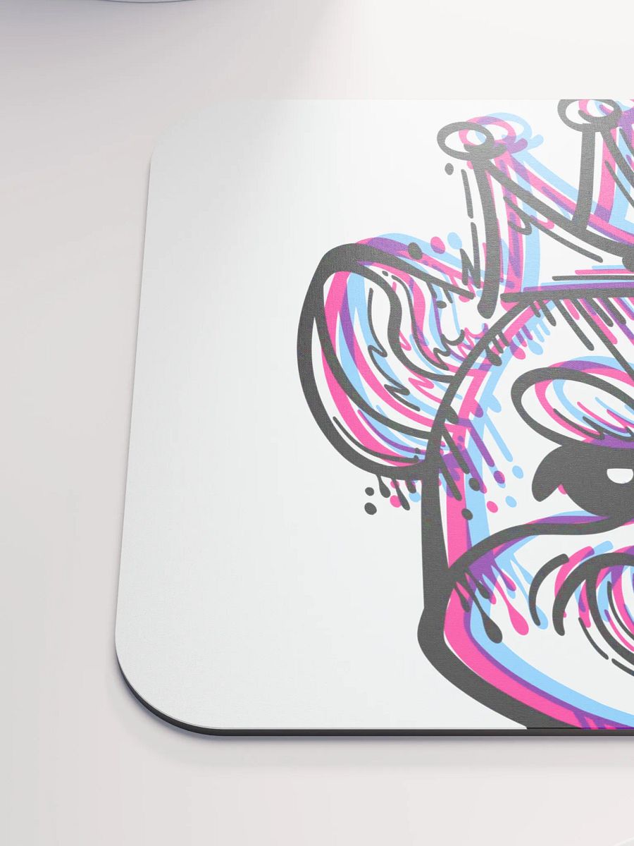 GLITCHY DOG | MOUSE PAD product image (6)