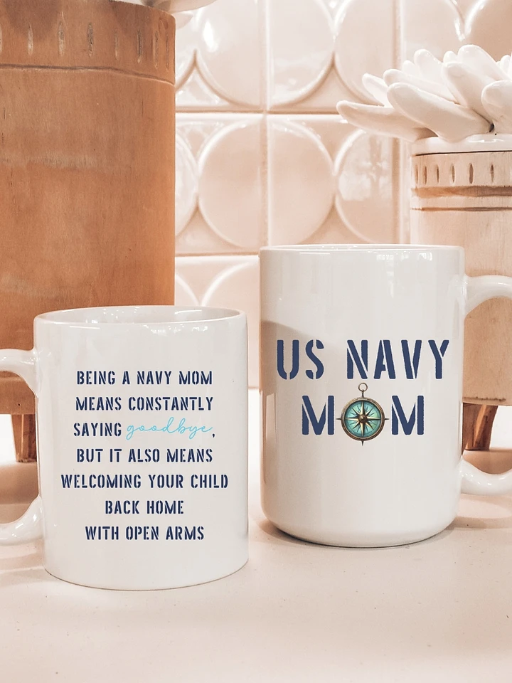Naval Mom Birthday Gift Coffee Mug product image (1)