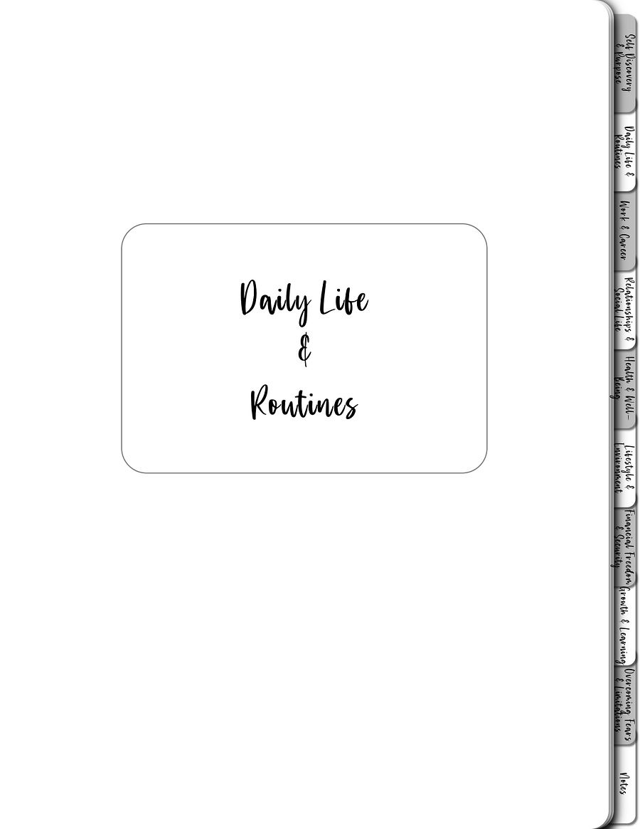Life’s Purpose Reflection Workbook | A Guided Digital Journal for Self-Discovery & Fulfillment product image (5)