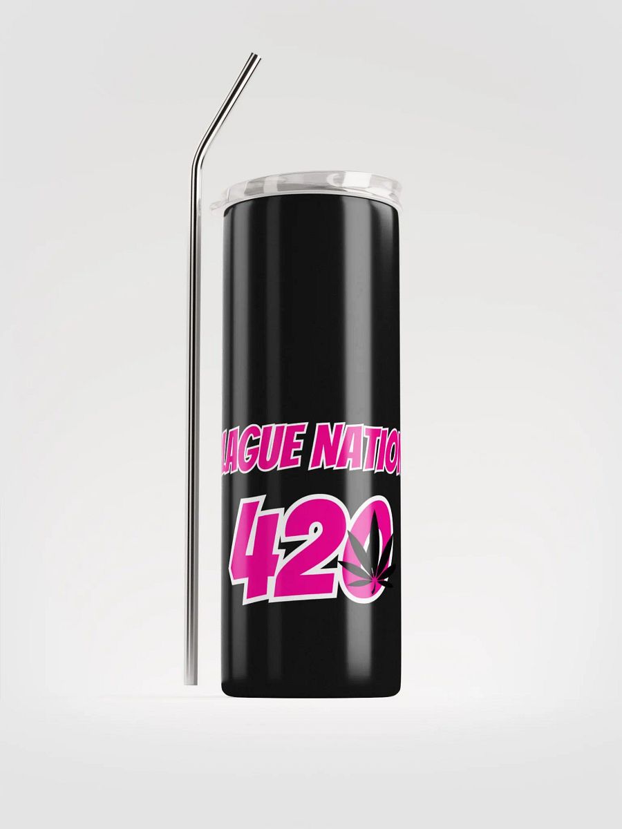 PLAGUE NATION PINK 420 TUMBLER product image (1)