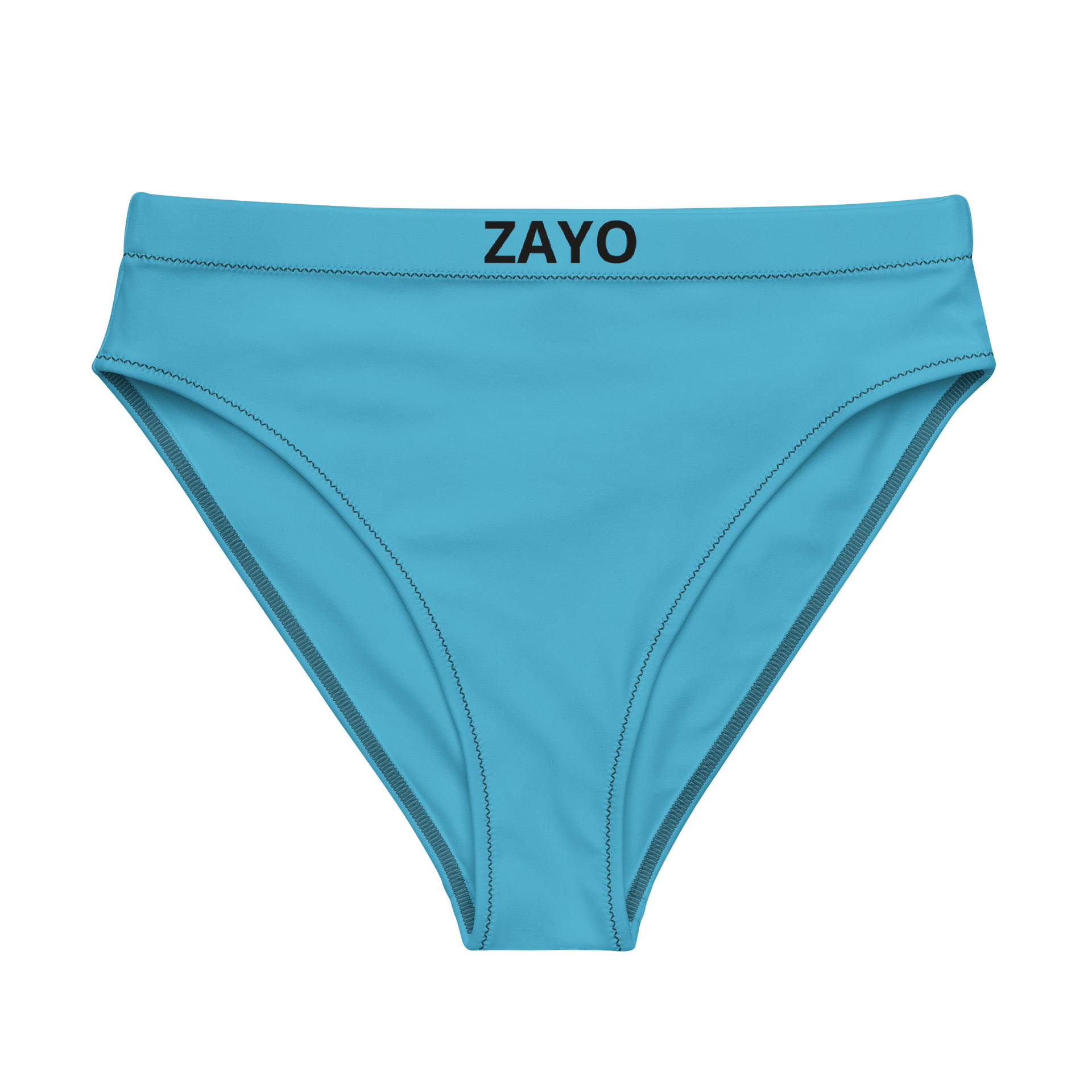 ZAYO All-Over Print Recycled High Waisted Bikini Bottom product image (2)