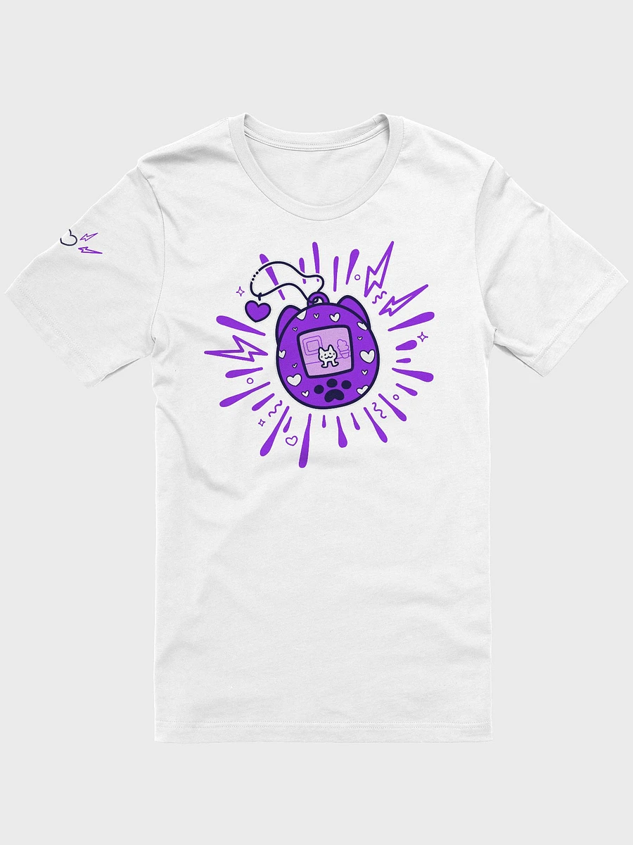 Lovely Digital Meow // T-Shirt - Purple - Light Mode product image (1)