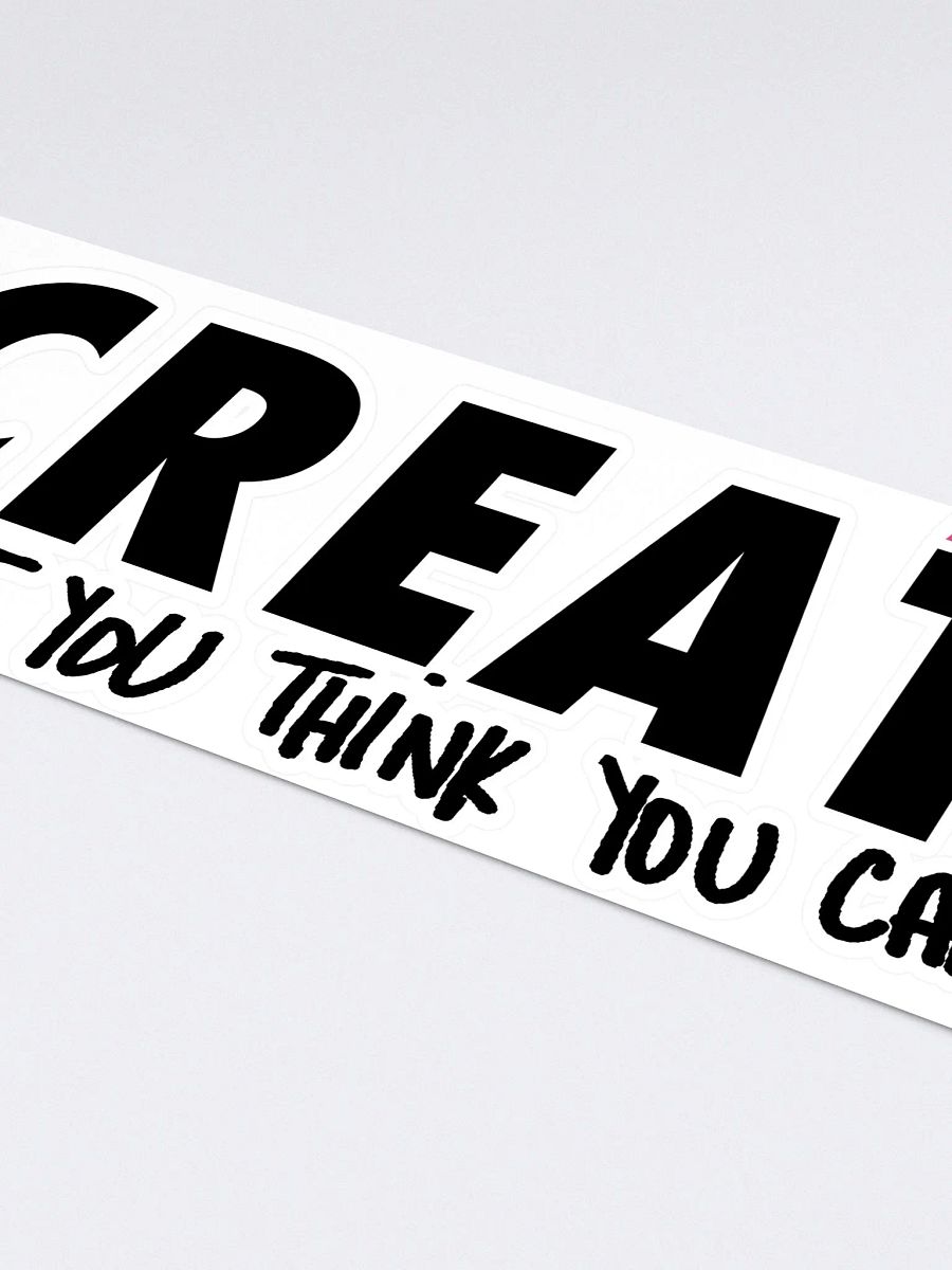 CREATE bumper sticker product image (4)