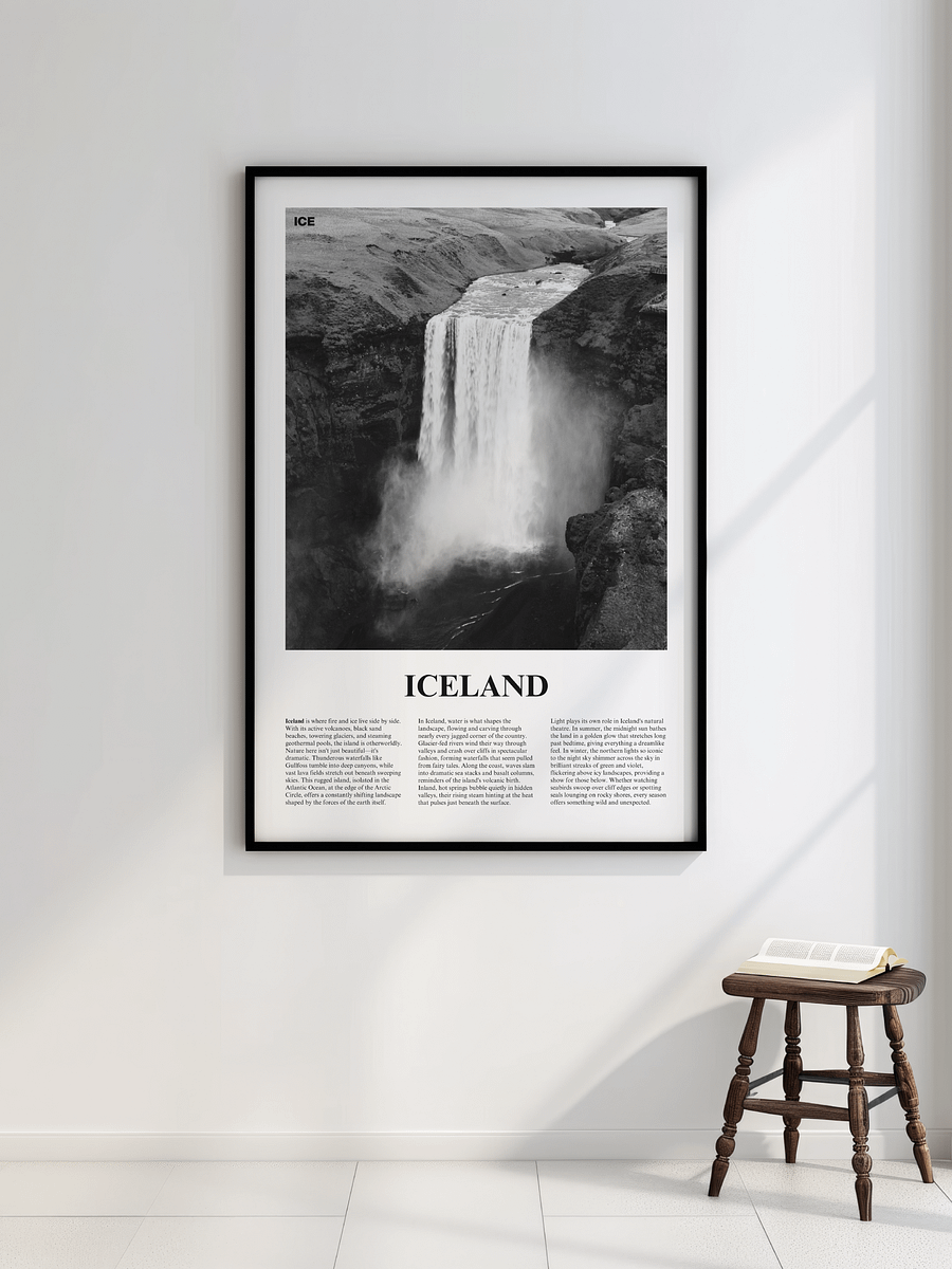 Iceland 03 Newspaper Poster product image (4)