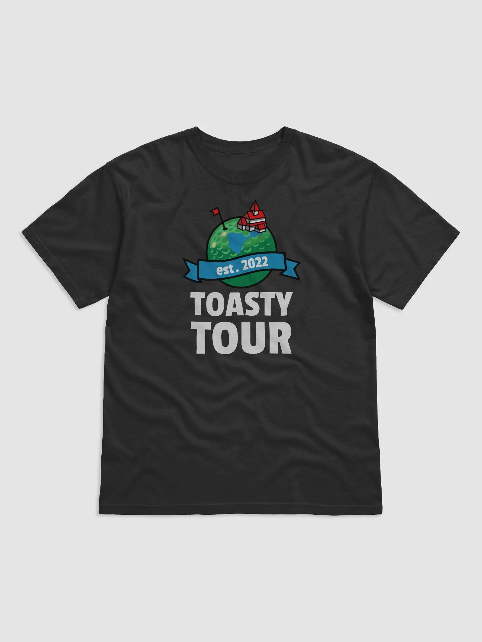Toasty Tour Front Tee Light Text product image (5)