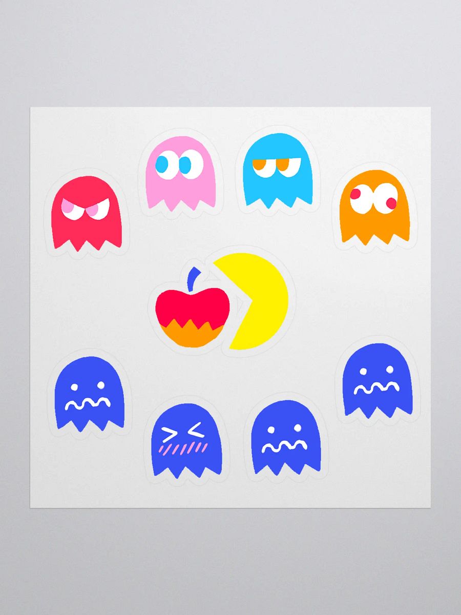 Arcade Ghosts Sticker Set product image (1)