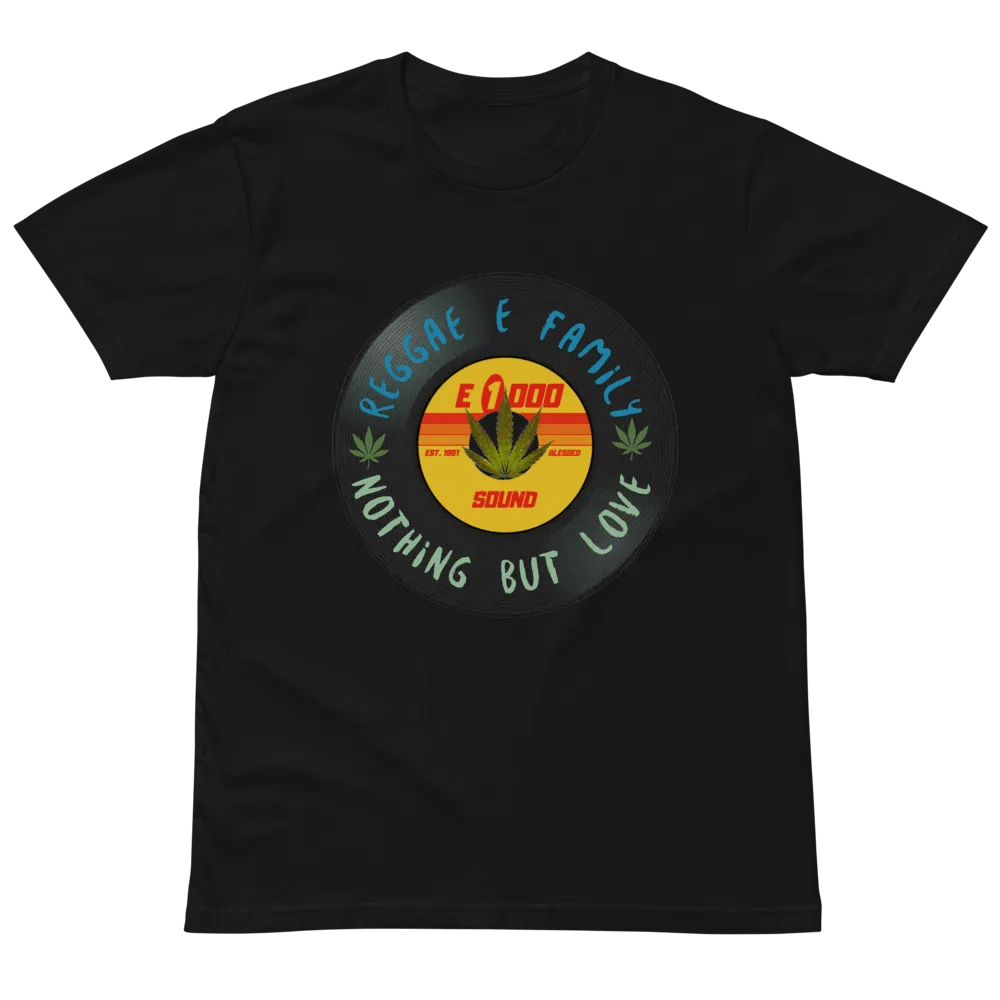 ReggaeE Vinyl Record T-Shirt product image (6)