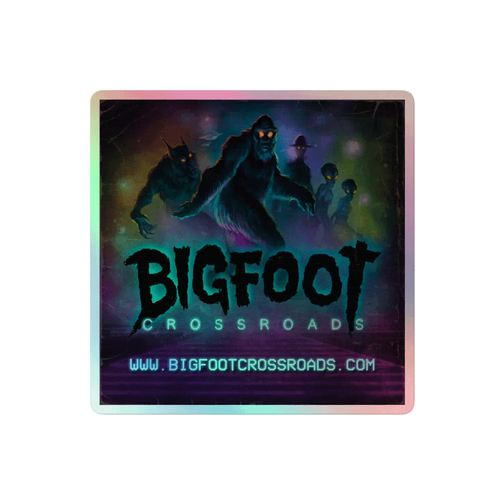 Bigfoot Crossroads Holographic Sticker product image (2)