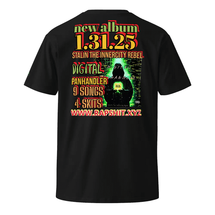 Digital PanHandler Promo Tee + Album FREE DOWNLOAD (limited Edition) product image (1)