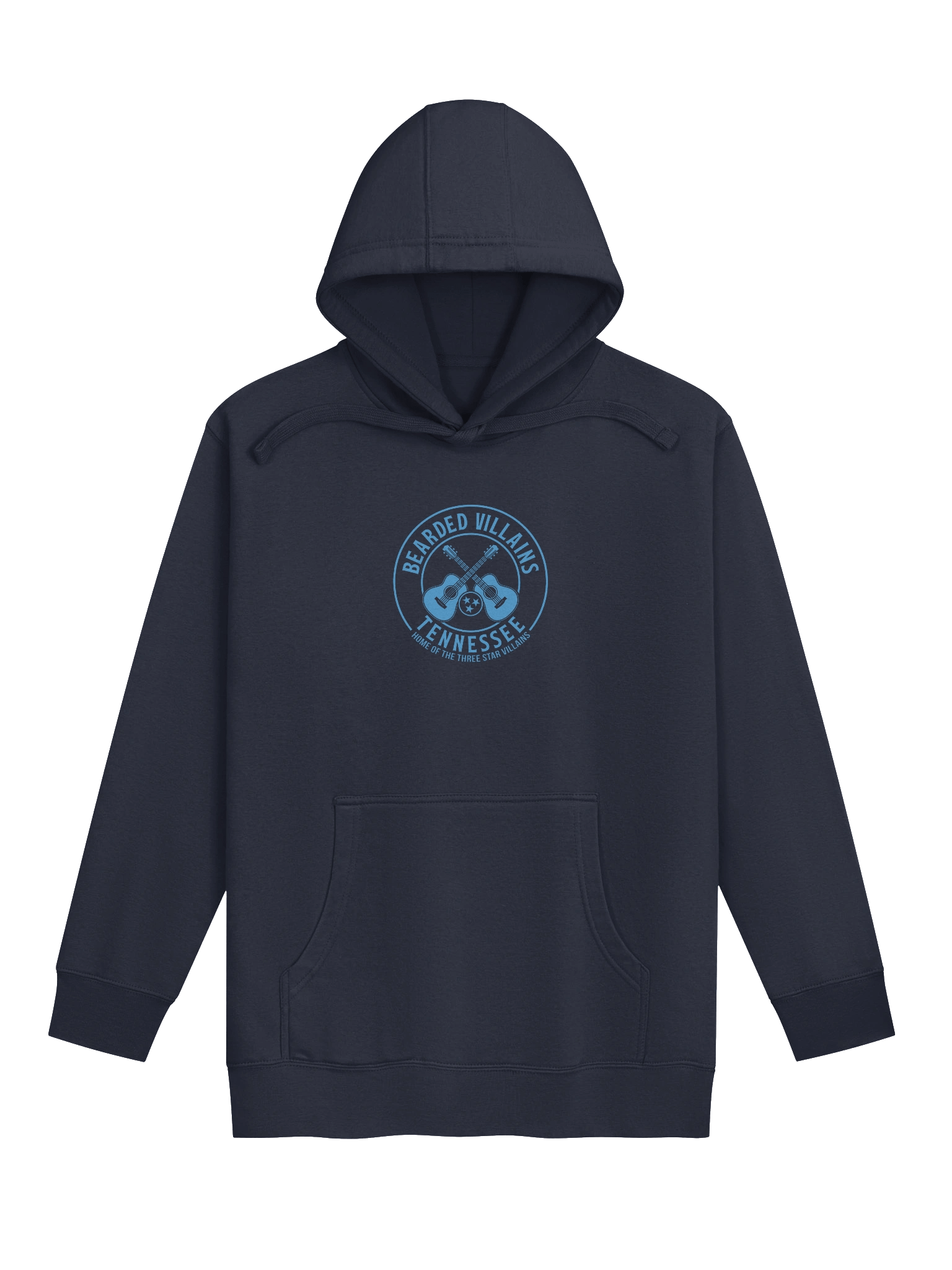 TSV “Titansteel Surge” Premium Hoodie | Titan Blue + Deep Navy | Front/Back Print product image (4)