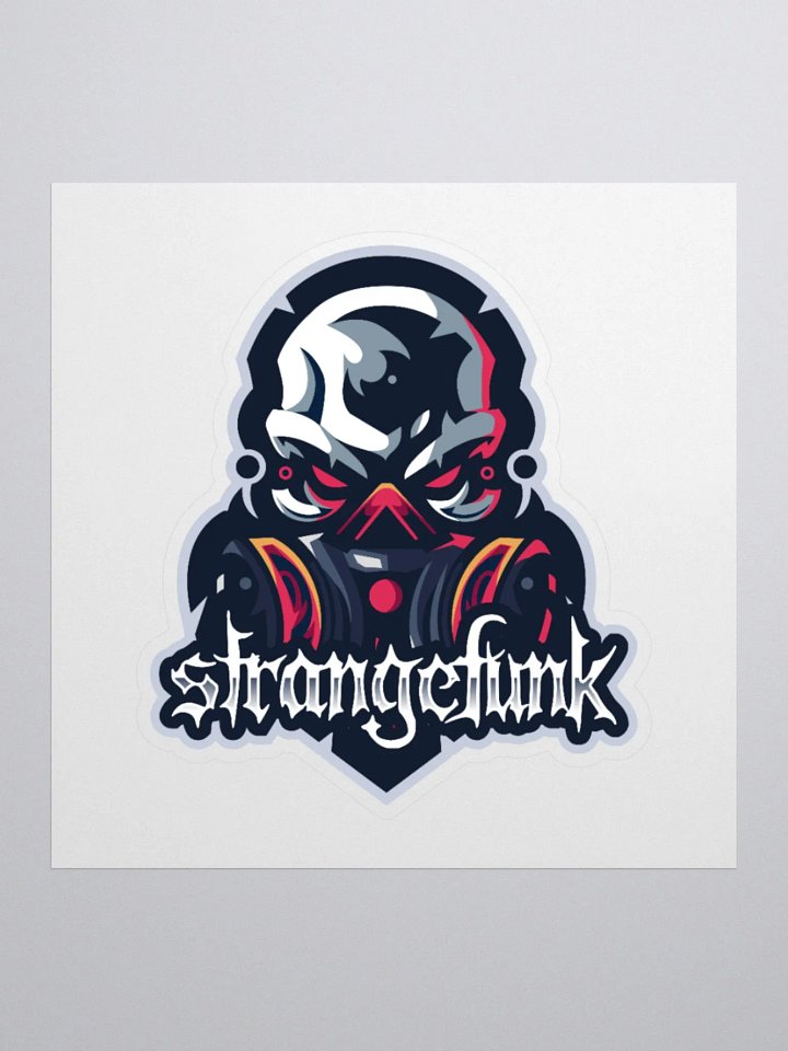 Strangefunk Cutout Sticker product image (1)