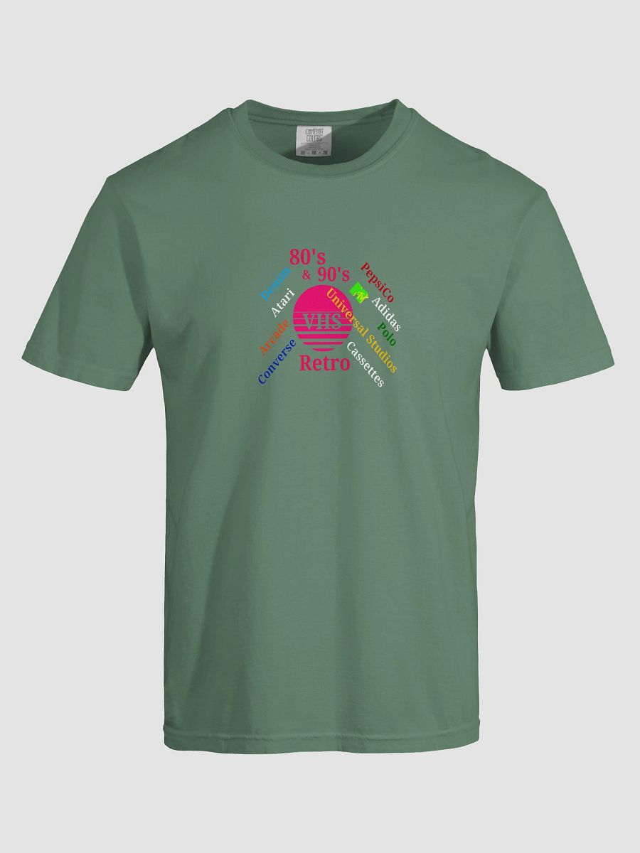 Retro VHS Circle Graphic Tee product image (5)