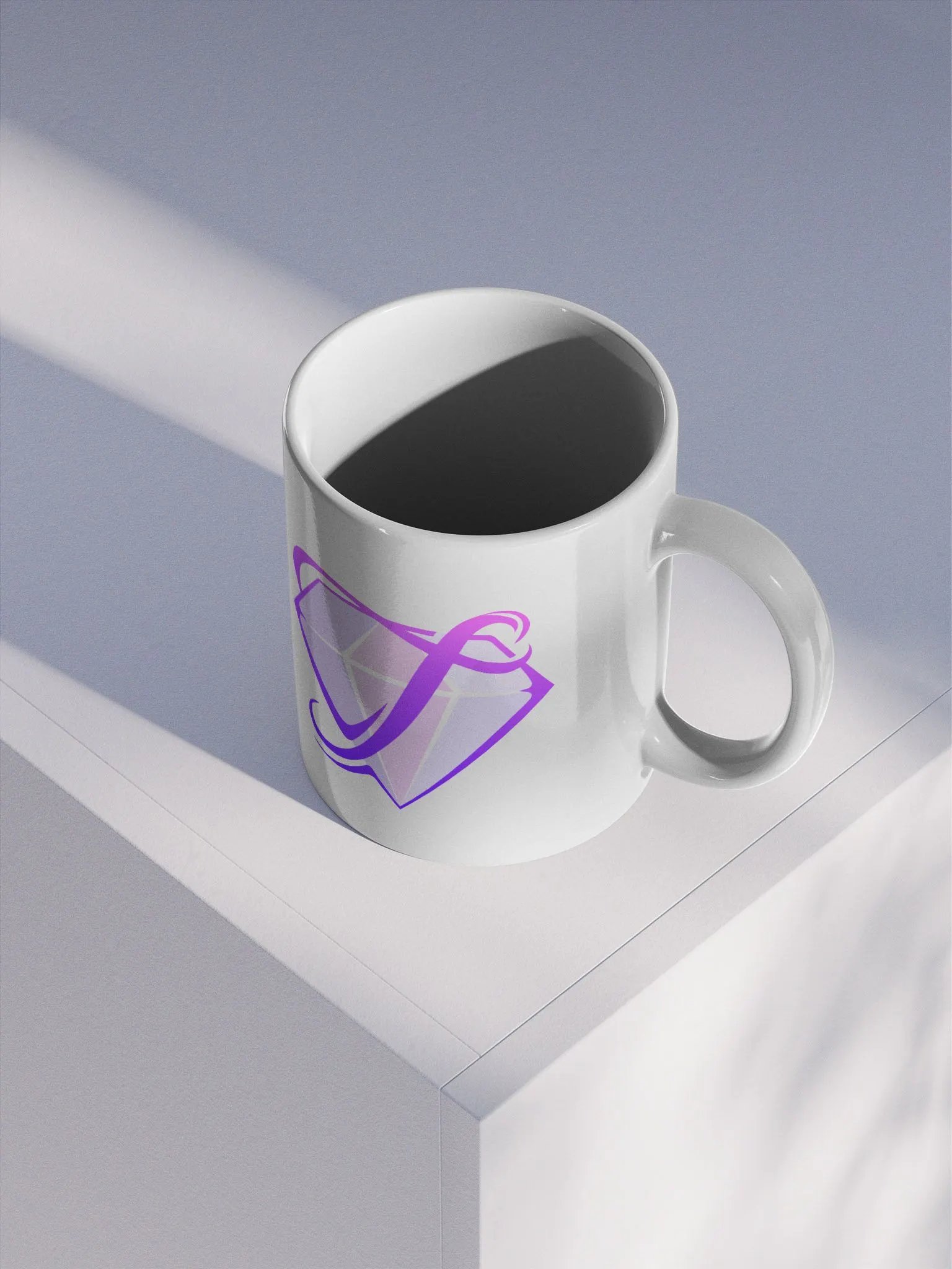 TINYING mug with pink logo product image (3)