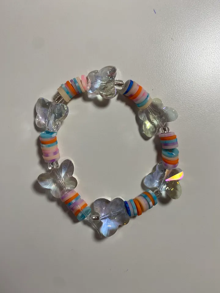 Tie Dye Butterfly Bracelet product image (1)