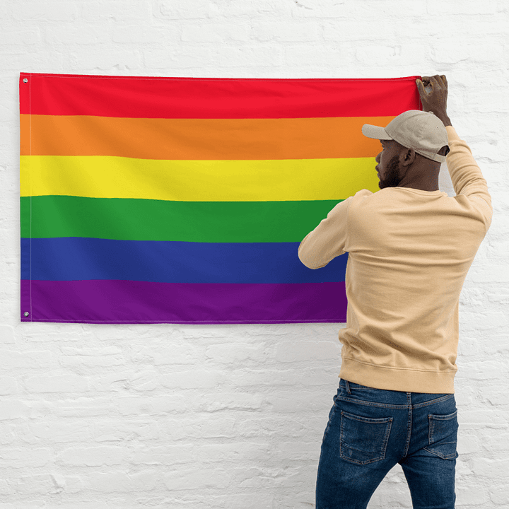 Rainbow Pride Flag = 6-Color = 1979 product image (2)