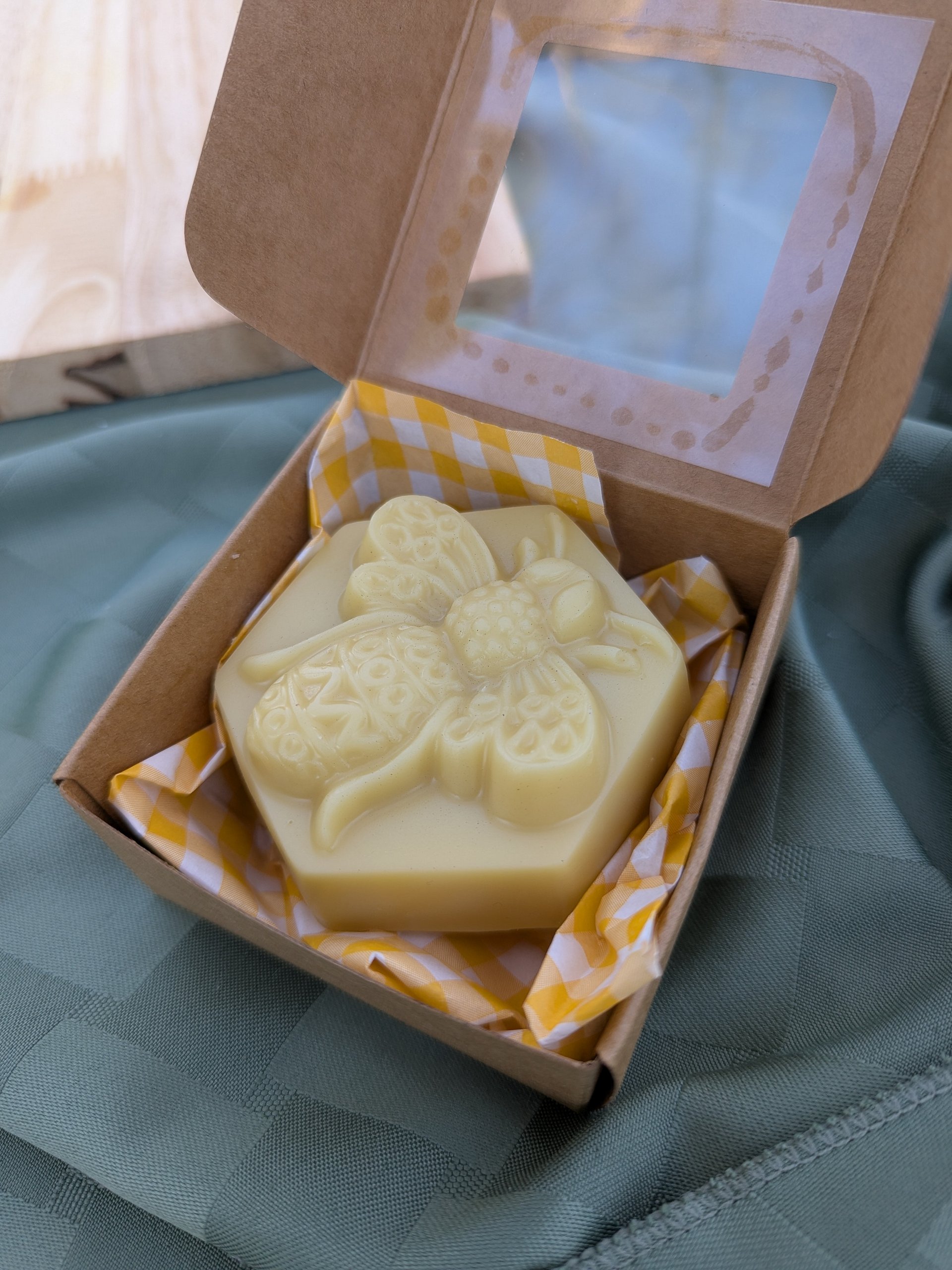 Lavender Bee Solid Lotion Bar product image (1)
