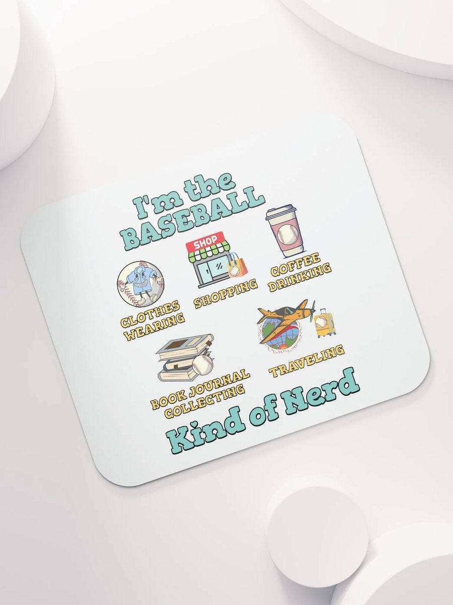 Im The Baseball Kind Of Nerd Classic Mouse Pad product image (5)