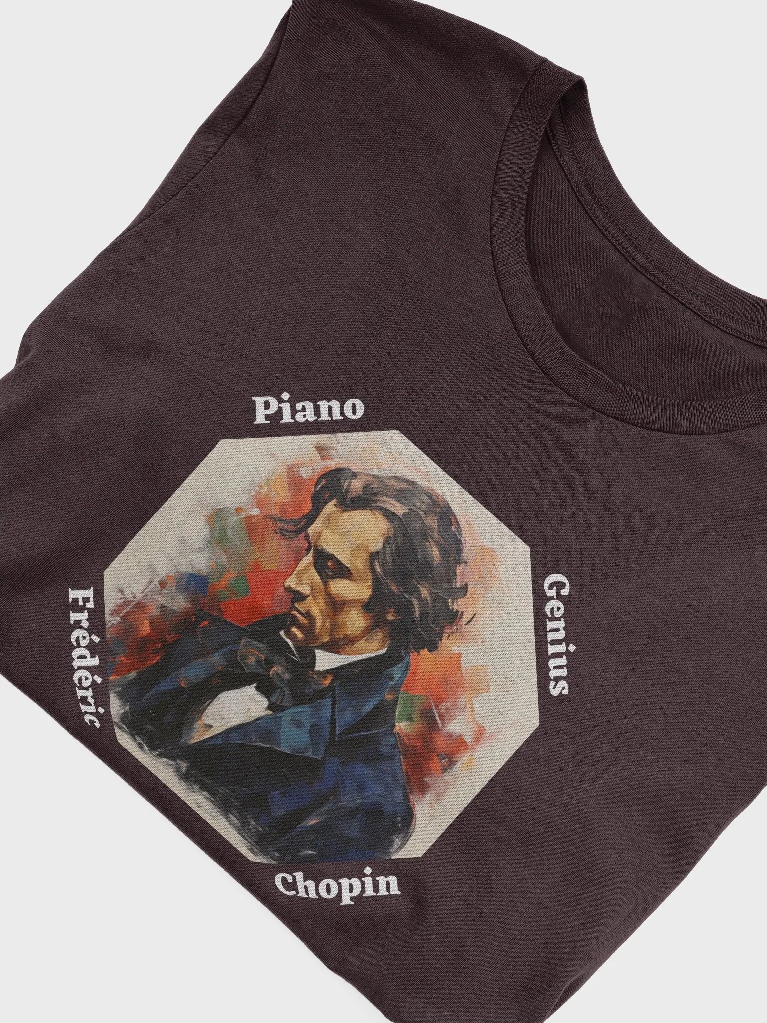 Frédéric Chopin - Piano Genius | Dark T-Shirt product image (4)