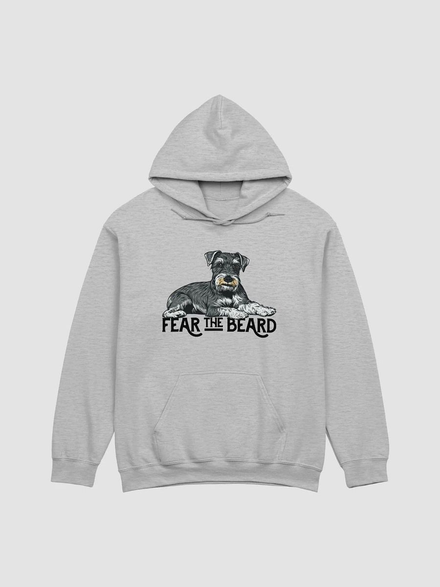Fear the Beard Hooded Sweatshirt of a Schnauzer | Funny Hoodie for Bearded Dog Paw-rents product image (26)