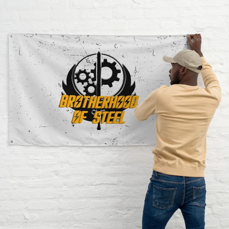 Brotherhood Of Steel Flag product image (11)