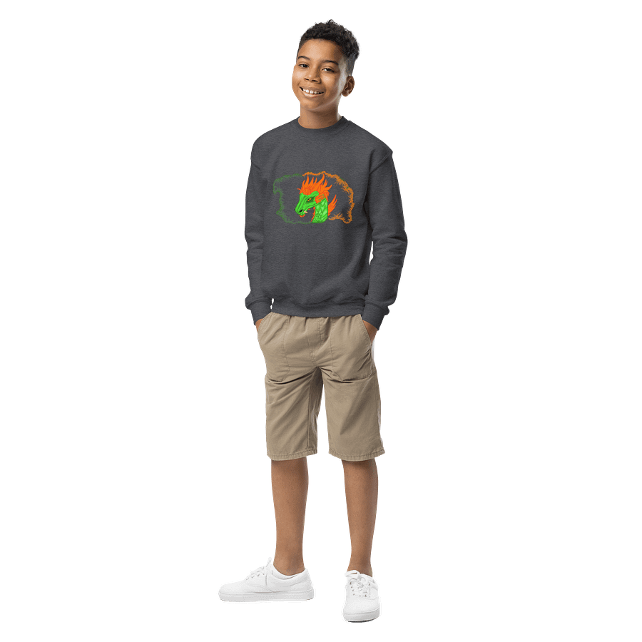 Flame Dragon Youth Sweatshirt product image (1)