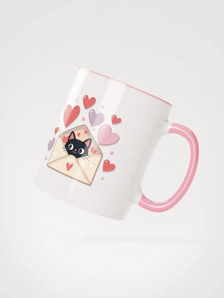 Feline Valentine Envelope - colored mug product image (2)