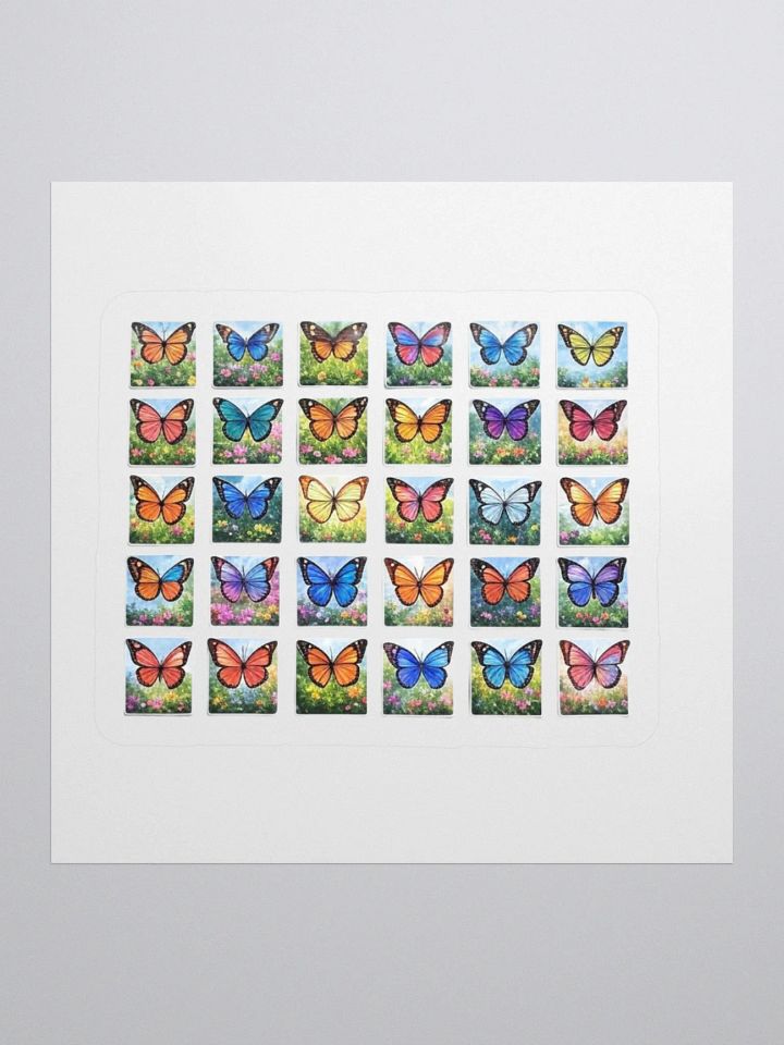 Butterfly Garden Kiss-Cut Sticker Set product image (1)