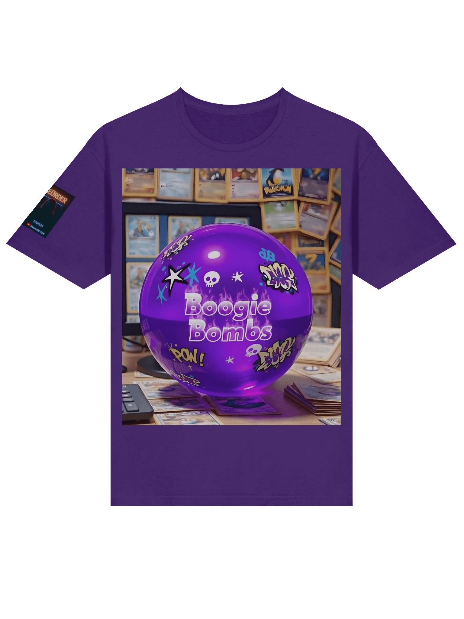 Boogie Bombs Graffiti Unisex T-Shirt product image (3)