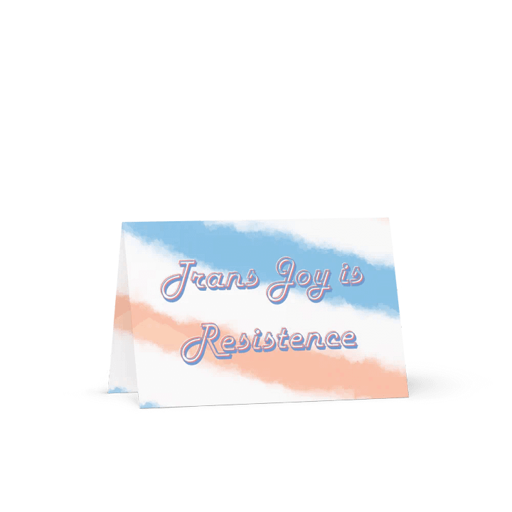 Resistors, Trans Joy is Resistance, Card product image (1)